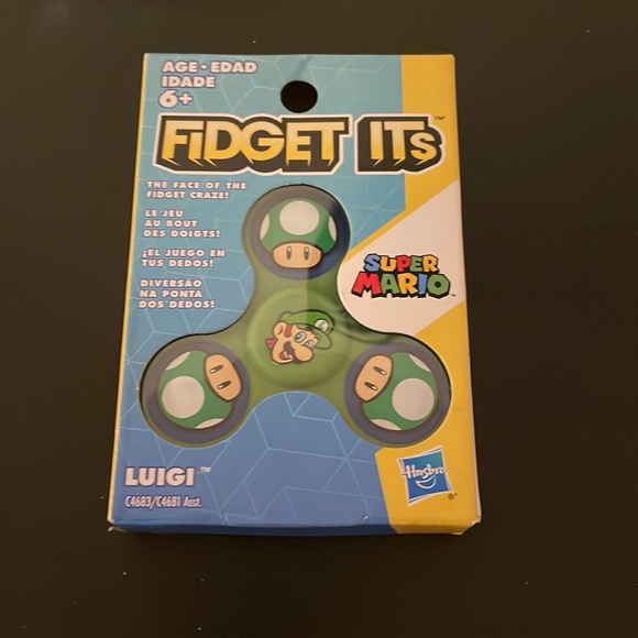 SUPER MARIO BROS. Lot of 6 fidget spinners - Picture 6 of 9
